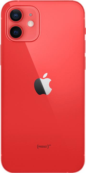 Actual product image Forza Refurbished iPhone 12 (128 GB, Red, 6.10", 12 Mpx, Dual SIM, B / Very good)