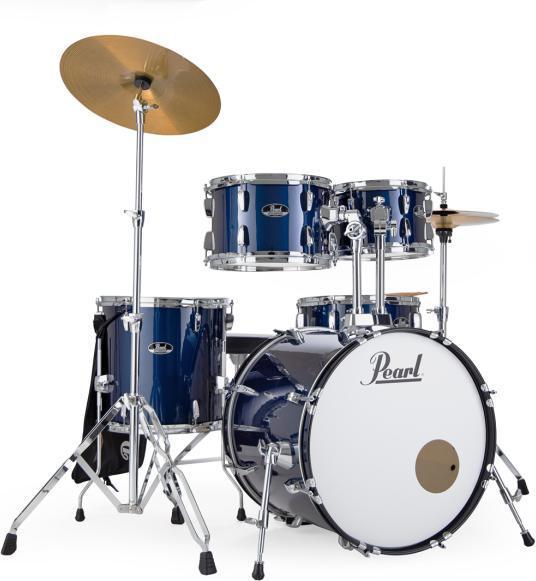 Pearl Roadshow 20 Zoll Royal Blue Metallic Drumset