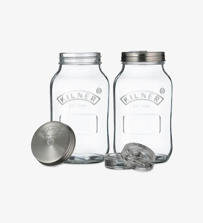 Produktbild Kilner Fermentationsgläser (2 Stk., 1 l)