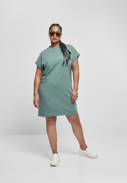 Produktbild Urban Classics Ladies Organic Cotton Cut On Sleeve Tee Dress (5XL)