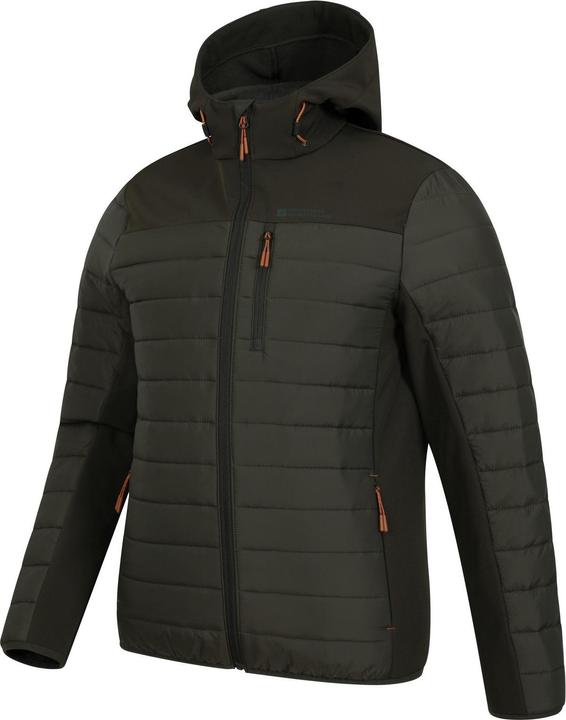 Immagine prodotto Mountain Warehouse Turbine II Giacca Soft Shell Imbottita Uomo (XXS)