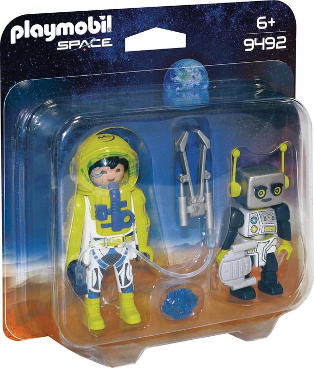 Produktbild Playmobil Astronaut und Roboter (9492)