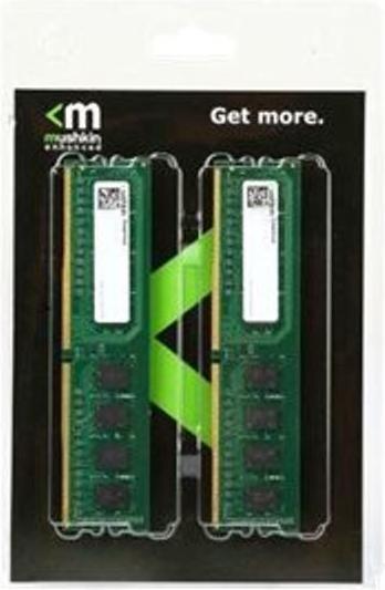 Productafbeelding Mushkin DDR4 - 16 GB -3200 - CL -22 - Dual Kit - RAM (MES4U320NF8GX2, Essentials). (2 x 8GB, 3200 MHz, DDR4 RAM, DIMM 288 pin)