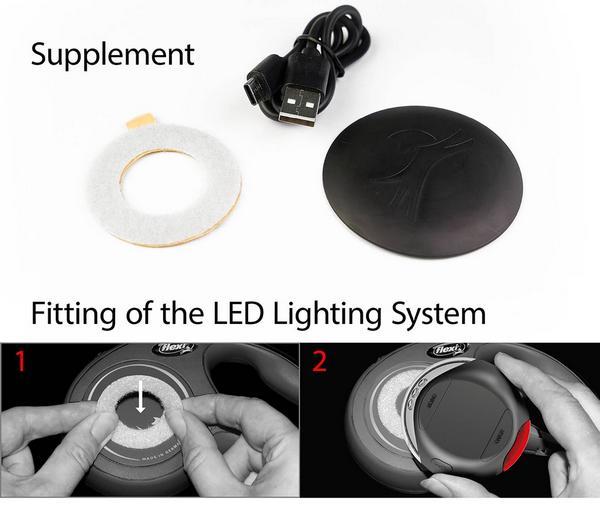 Immagine prodotto Flexi Sistema di illuminazione a LED (S, M, L, Cane, Generale)