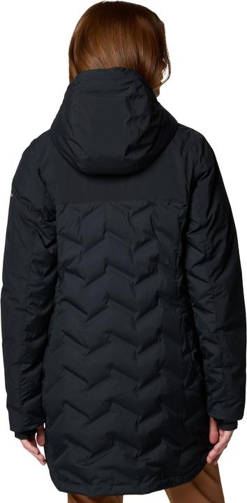Immagine prodotto Columbia Chaqueta impermeable de plumón y largo medio con capucha Mountain Croo™ III para mujer (XL)