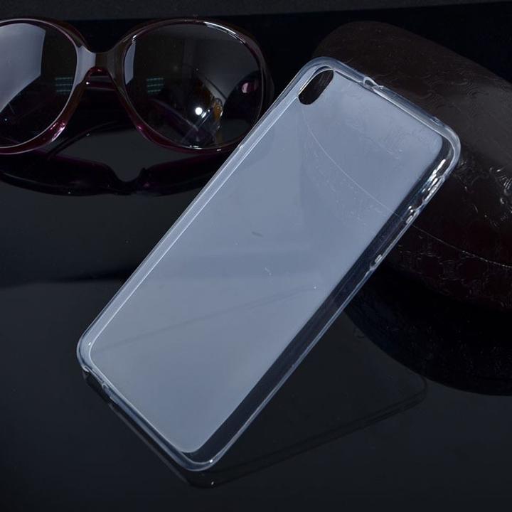 Produktbild König Design HTC Desire 816 Hülle Transparent Silikon Case durchsichtige Handyhülle (HTC Desire 816)