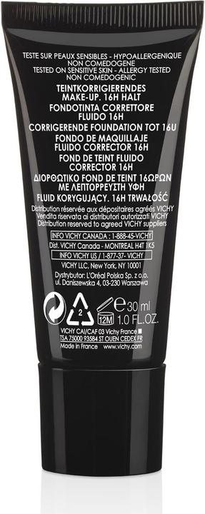 Actual product image Vichy Dermablend Complexion Correcting Make-up (55 Bronze)