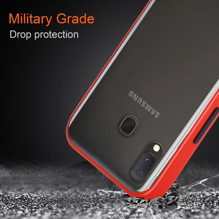 Actual product image Cadorabo Hybrid Matt Cover (Samsung Galaxy A10e)
