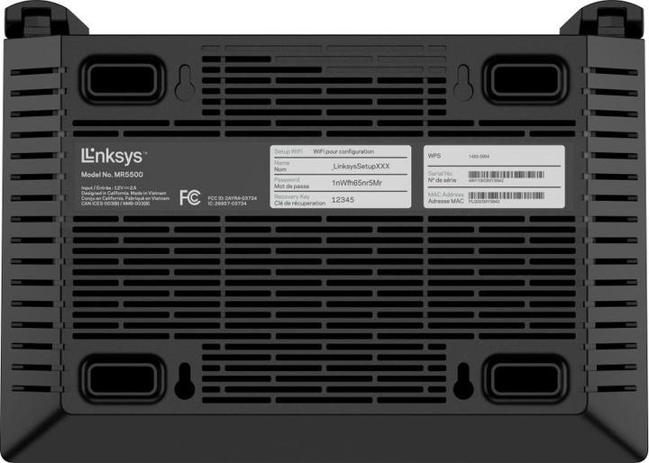 Produktbild Linksys Hydra Pro 6 Whole-Home Mesh Wi-Fi 6 MR5500 AX5400 Dual Band Router