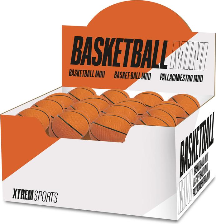 Actual product image Xtrem Sports Basketball rubber 6cm in counter display