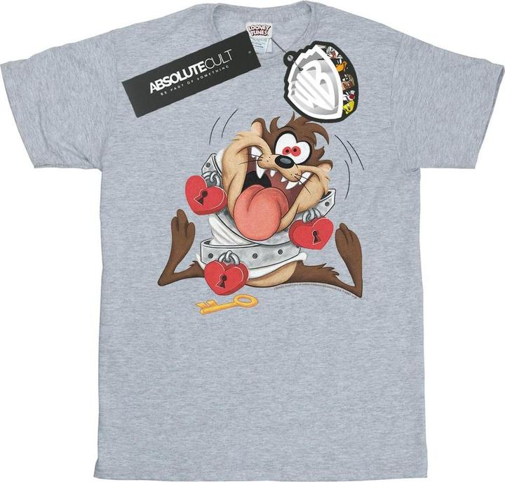Looney Tunes Taz Valentine's Day Madly In Love TShirt (M)