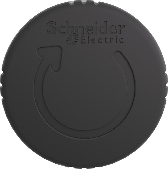 Produktbild Schneider Electric Pilzkopf 40mm Drehentriegelung schwarz