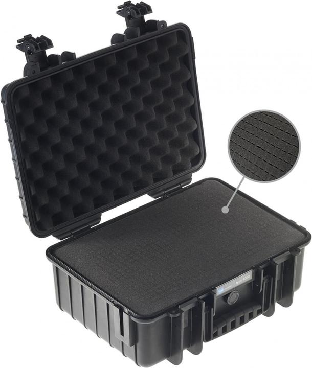 Produktbild B+W Schaumstoffeinsatz SI für Outdoor Cases Typ 4000 Die schwer entflammbaren Schaumstoffeinsätze von k (Kamera Taschenerweiterung)