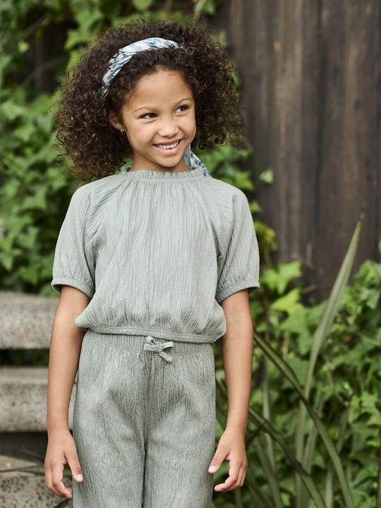 Produktbild Vertbaudet Mädchen Blusenshirt in Cropped-Länge (92)