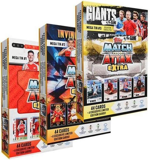 Actual product image Topps Match Attax Champions League EX 2025 Mega Tin (English, Booster Pack)