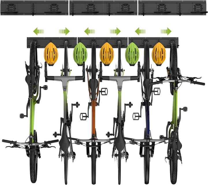 Produktbild Housolution Velo Wandhalterung für 6 Räder & Helme