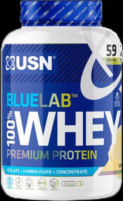 Actual product image USN Blue Lab 100% Whey Protein (Vanilla, 1 pcs., 2000 g)