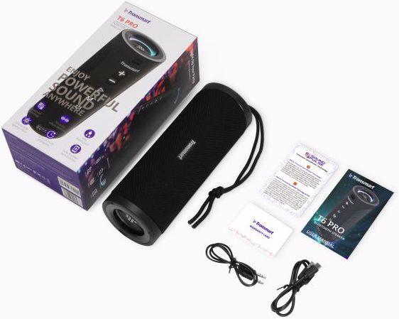 Actual product image Tronsmart T6 Pro Portable wireless Bluetooth 5.0 speaker (24 h, Rechargeable battery operated)