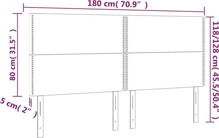Immagine prodotto VidaXL Zobor (200 x 5 x 88 cm)