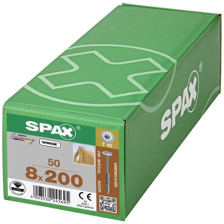 Actual product image Spax Wood construction screws (50 Screws per piece)