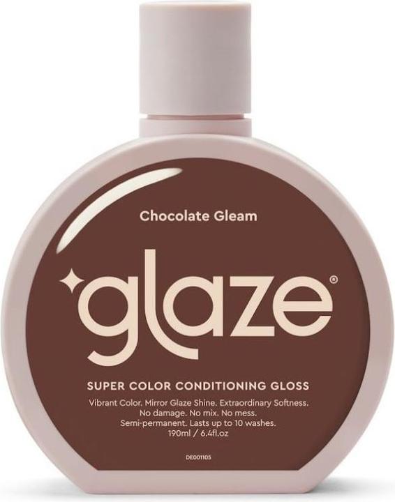 Image du produit Glaze gloss sublimateur de cheveux de couleur brun chocolat Chocolate Gleam Tb 190 ml (190 ml)