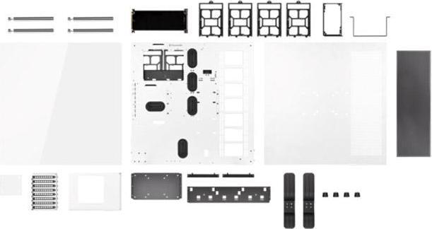 Immagine prodotto Thermaltake Core P5 vetro temperato edizione neve (ATX, mATX, Mini-ITX)