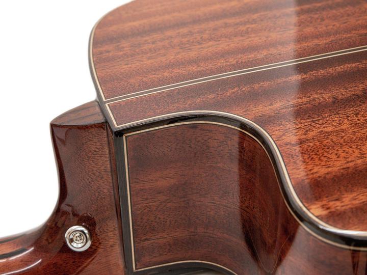Dimavery ASW-60 Grande acoustic guitar, natural (Western guitar)