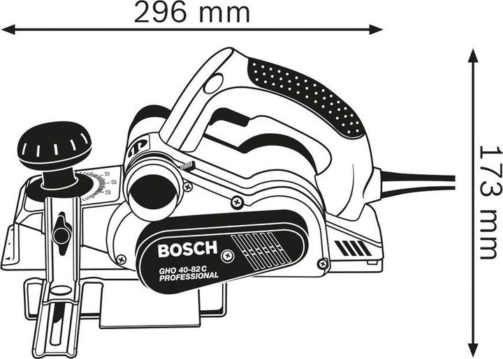 Image du produit Bosch Professional GHO 40-82 C Professional