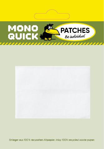 Image du produit Mono Quick Bügelflicken "kochfest & extra leicht" 10x20 cm (1 x)