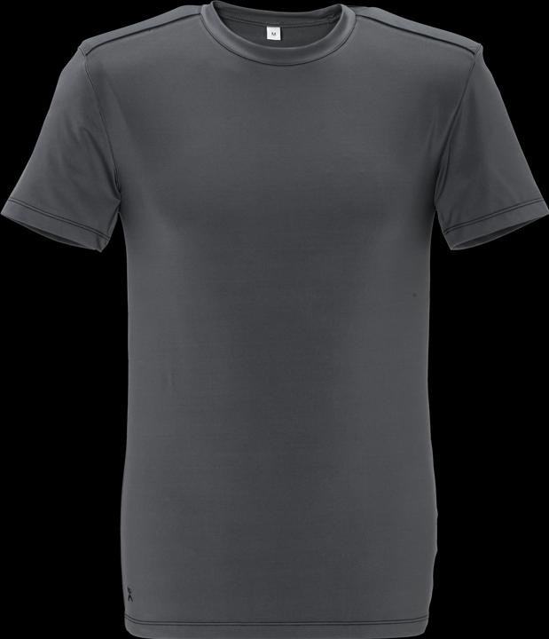 Planam T-Shirt grau/schwarz S M (M)