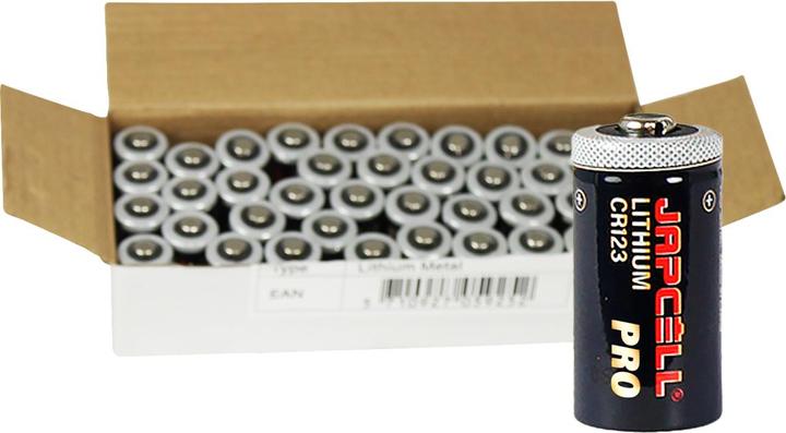 Japcell Lithium (40 Stk., RCR123A)