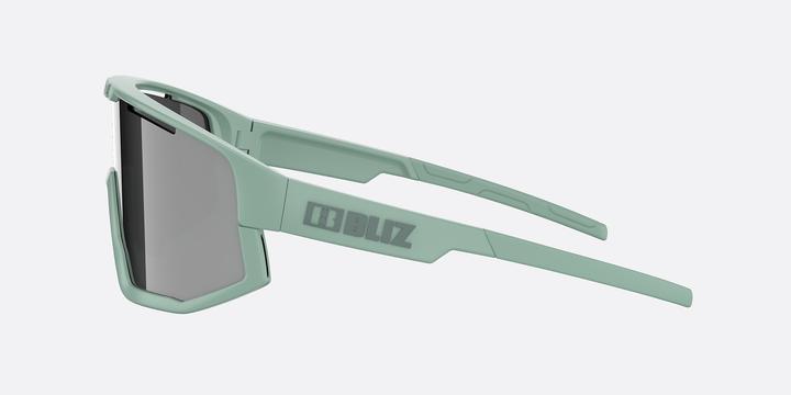 Actual product image Bliz Fusion (Matt Green, smoke w silver mirror)