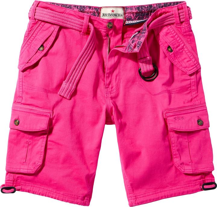 Joe Browns Belted Relaxed Fit Cargo Shorts (32)