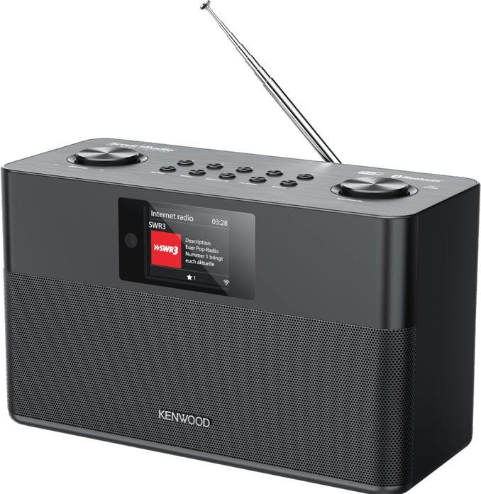 Image du produit Kenwood CR-ST100S (DAB+ DAB, VHF, Bluetooth, WiFi)