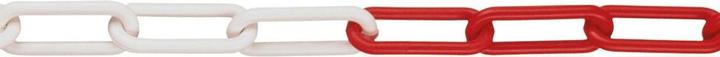 Produktbild Moravia Sperrkette M-POLY-Sicht 6 aus Polyethylen, rot-weiss (10 m)
