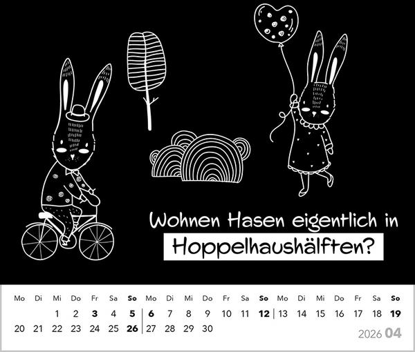 Produktbild Visual Words Black 2026 (Deutsch)
