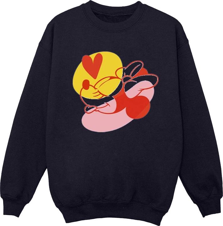 Disney Minnie Mouse Tongue Heart Sweatshirt (XXL)