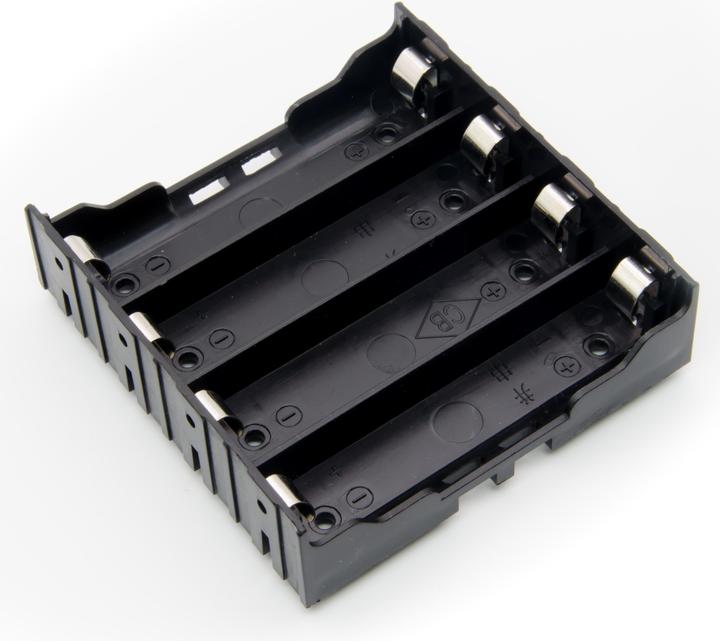 Image du produit Purecrea Compartiment à piles/porte-piles à 4 compartiments 18650