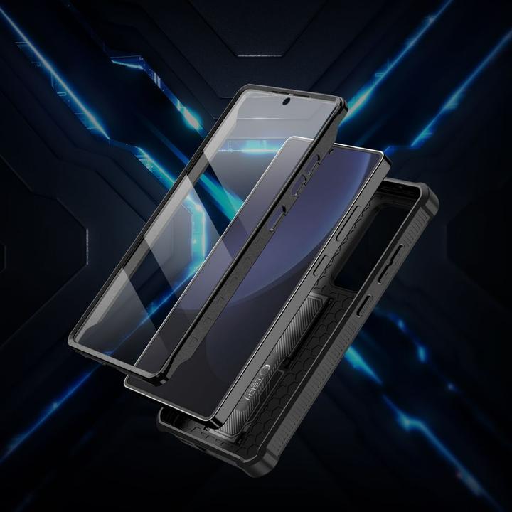 Produktbild Tech-Protect Kevlar Cam+ Case for Samsung Galaxy S25 Ultra - Black (Samsung Galaxy S25 Ultra)