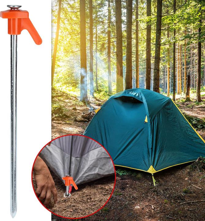 Actual product image Redcliffs Iron tent pegs, 48 pieces, 21 cm