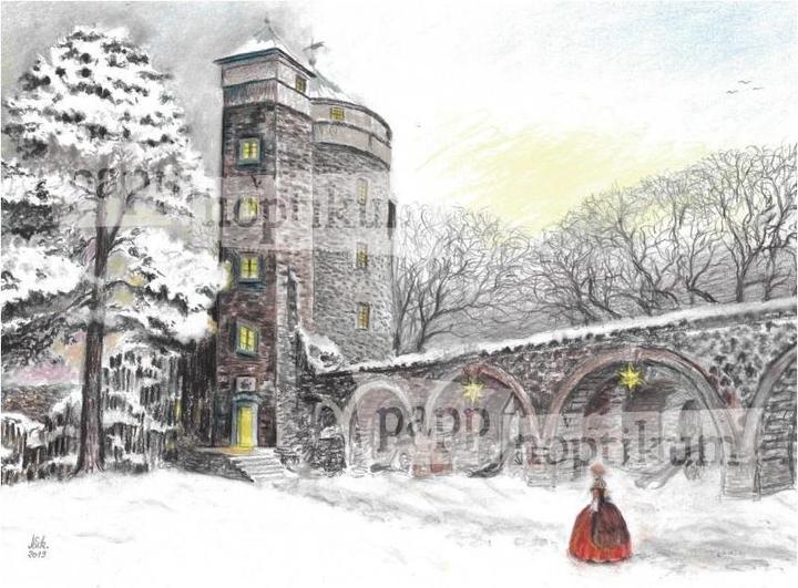 Produktbild Pappnoptikum 1015 - Burg Stolpen - Coselturm (Klappkarte) (1 Stk.)