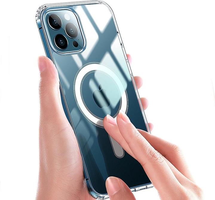 Produktbild Deltalabs MagSafe Hybrid Hülle TPU Bumper (Apple iPhone 14 Pro)