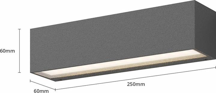 Actual product image Lucande Tilde (1086 lm, IP65)