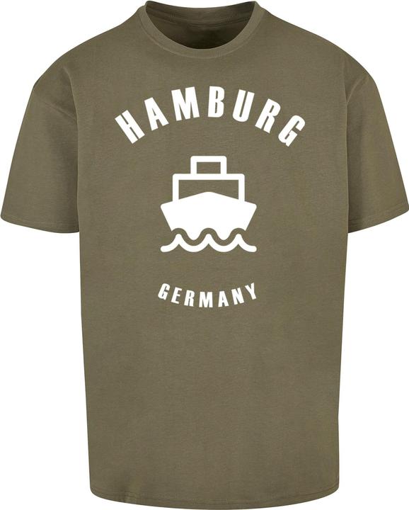 Actual product image Merchcode Hamburg X Heavy Oversize Tee-BY102 - 113151 (XXL)