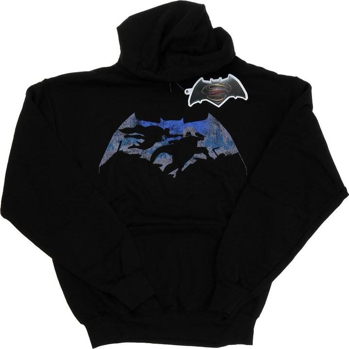 Produktbild Batman v Superman Battle Silhouette Kapuzenpullover (XL)
