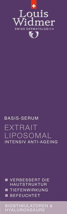 Actual product image Louis Widmer Extrait Liposomal perfumed (30 ml)
