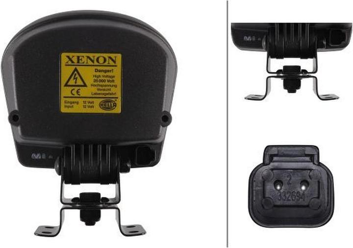 Produktbild Hella Arbeitsscheinwerfer Xenon für AGCO
