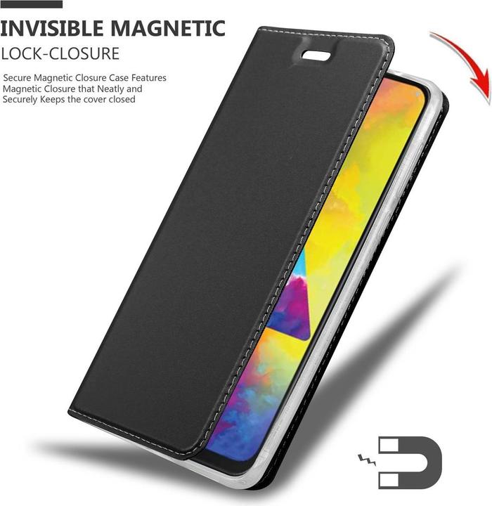 Immagine prodotto Cadorabo Copertina in stile libro di classe (Samsung Galaxy M30s, Samsung Galaxy M21)