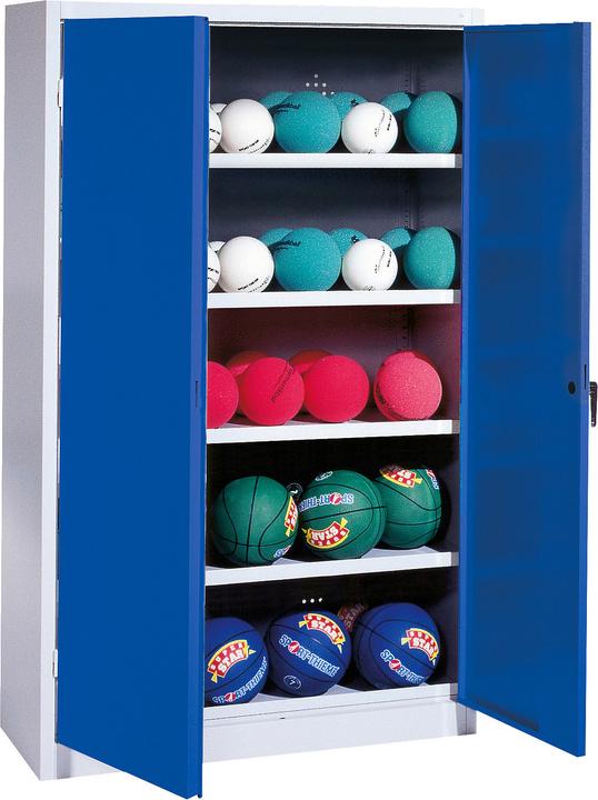 Immagine prodotto C+P Armadio a sfera (HxLxP: 195x150x50 cm, con porte a battente in lamiera piena, tipo 3)