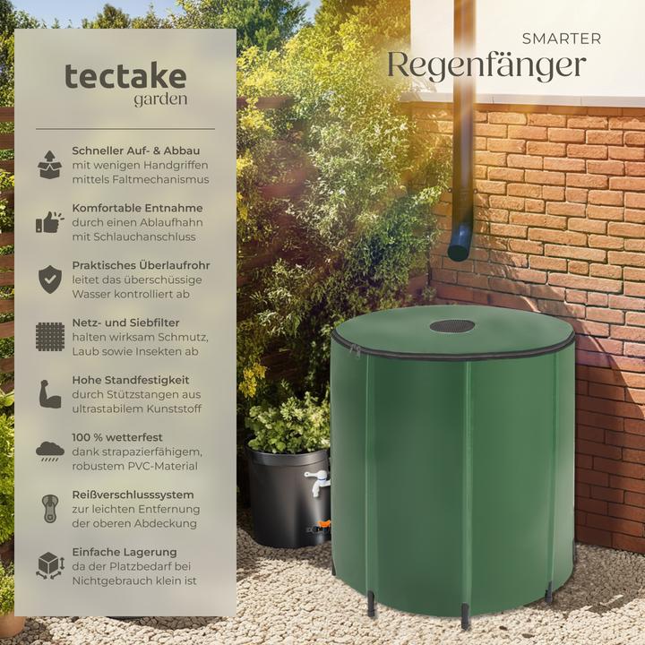 Image du produit tectake Réservoir d'eau de pluie (500 l)